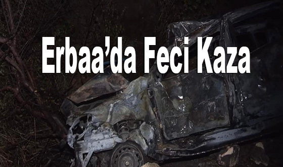 Erbaa’da Feci Kaza 