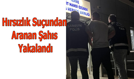 Hırsızlık Suçundan Aranan Şahıs Yakalandı