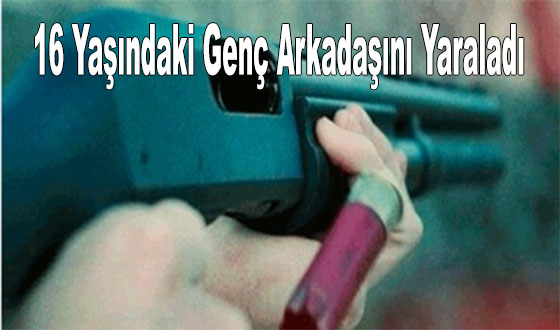 16 Yaşındaki Genç Arkadaşını Yaraladı