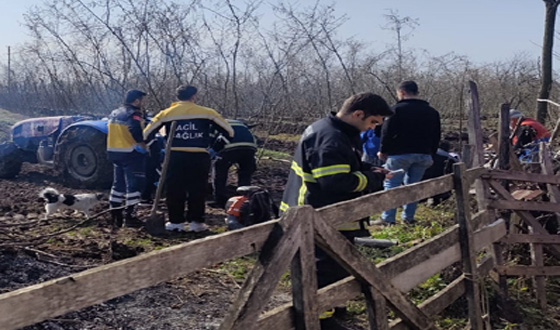 Feci Kaza: Çapa Makinesine Kapılan Kişi Hayatını Kaybetti