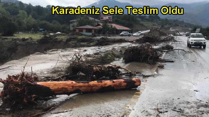 Karadeniz sele teslim! Sağanak yağış Bartın, Sinop, Samsun, Kastamonu ve Karabük'te hayatı felç etti