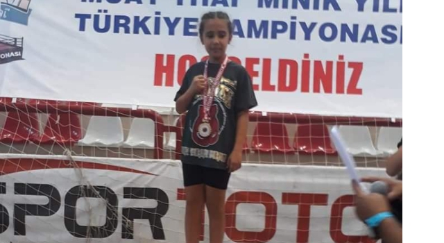 Amasya lı İrem Su Lafçı, Yıldızlar Türkiye Şampiyonu Oldu