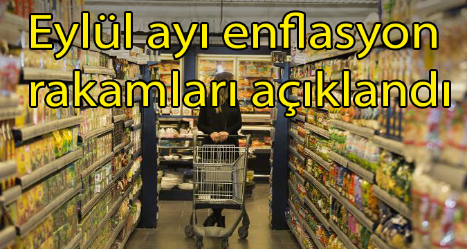 Türkiye İstatistik Kurumu (TÜİK), eylül ayı Tüketici Fiyat Endeksi'ni açıkladı. 
