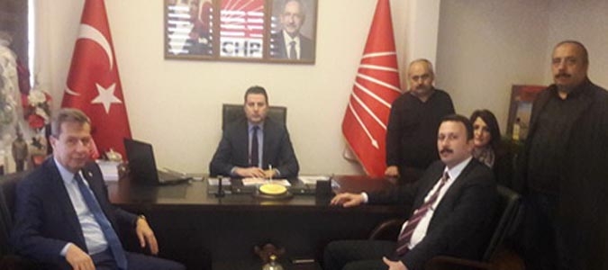 Amasya Barosundan CHP İl Başkanlığına  Ziyaret