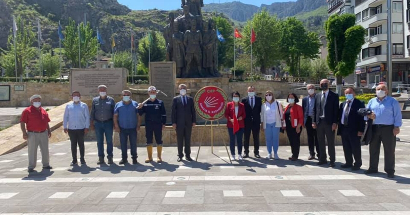 Amasya CHP 1 Mayıs Emek ve Dayanışma Günü Dolayısıyla Basın Açıklaması Yaptı