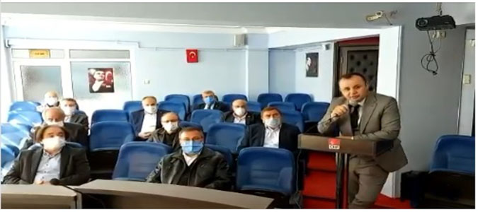 Amasya CHP İl Örgütü'nden Basın Açıklaması; 'Çeltek Maden Şehitlerimizin Kemiklerini Sızlatıyorlar ' 