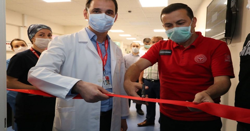 Amasya Sabuncuoğlu Şerefeddin Eğitim ve Araştırma Hastanesine Ek Yoğunbakım Ünitesi Açıldı