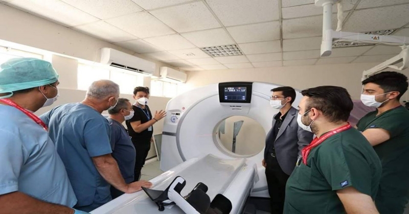 Amasya Sabuncuoğlu Şerefeddin Eğitim Araştırma Hastanesine Üst Düzey Bilgisayarlı Tomografi Cihazı Alındı
