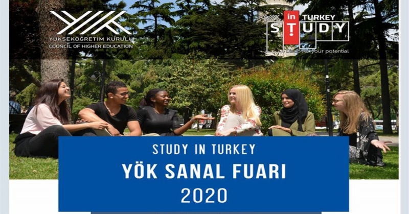 Amasya Üniversitesi “Study in Turkey YÖK Sanal Fuarı 2020”de Yerini Aldı