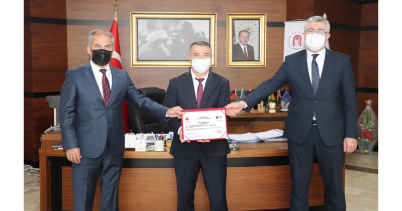 Amasya Üniversitesi Sıfır Atık Yetki Belgesi Aldı