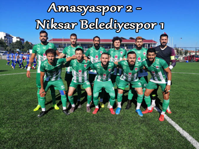 Amasyaspor 2 -   Niksar Belediyespor 1