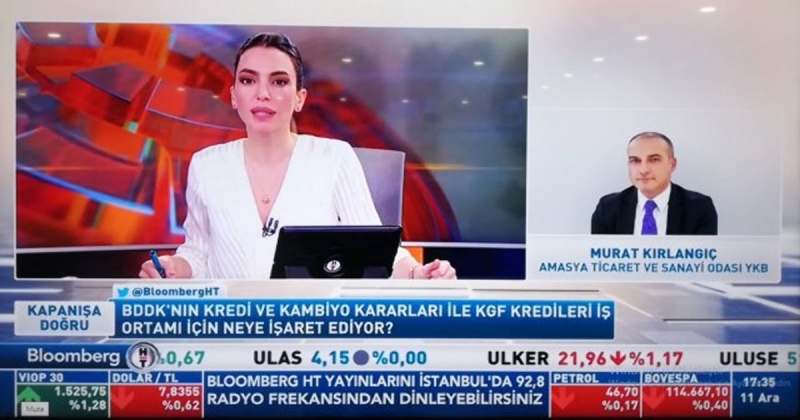 ATSO Başkanı Kırlangıç, Bloomberght Tv Yayınına Katıldı