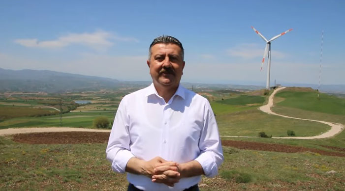 Başkan Kargı, Rüzgar Enerjisi Projesi Hakkında Açıklamada Bulundu