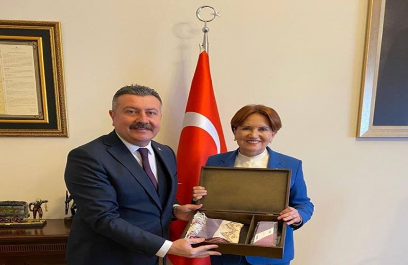 Başkan Kargı'dan,Meral Akşener'e Ziyaret