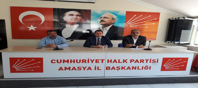 CHP Amasya İl Başkanlığın da bayramlaşma programı düzenlendi.