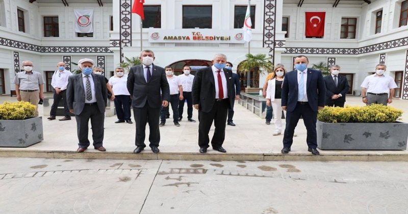  CHP Amasya İl ve Merkez İlçe Yönetimi, Başkan Sarı’ya Makamında İadeyi Ziyaret Gerçekleştirdi