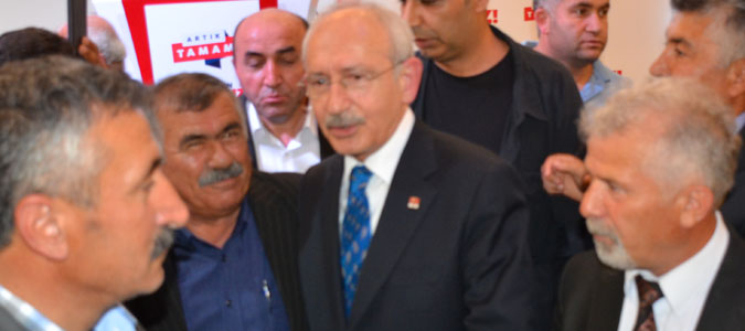 CHP Genel başkanı Kılıçdaroğlu Amasya'da 