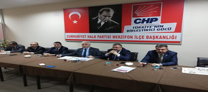 CHP'Li Vekillerden Basın Toplantısı