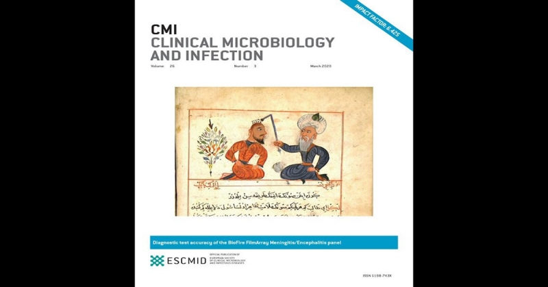 Clinical Microbiology and Infection İsimli Tıp Dergisi Sabuncuoğlu Şerefeddin'in Olduğu Resmi Kapak Fotoğrafı Olarak Kullandı
