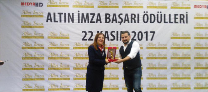 Gümüşhacıköy Belediyesine Medya HD den Ödül
