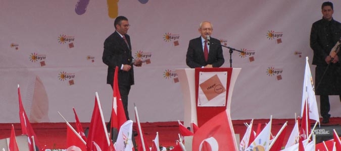 Kemal Kılıçdaroğlu HAYIR Demek için Amasya da
