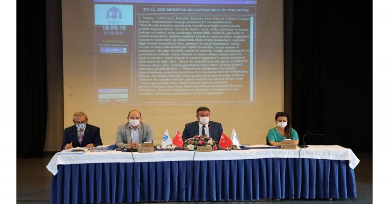Merzifon Belediyesi Eylül ayı Olağan Belediye Meclisi Toplantısı Gerçekleştirildi