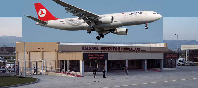 Merzifon Havaalanı Nisan Ayında 12 Bin 927 yolcuya hizmet verdi