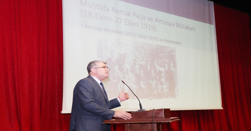 'Millî Mücadele Yolunda Amasya' Konulu Konferans Gerçekleştirildi