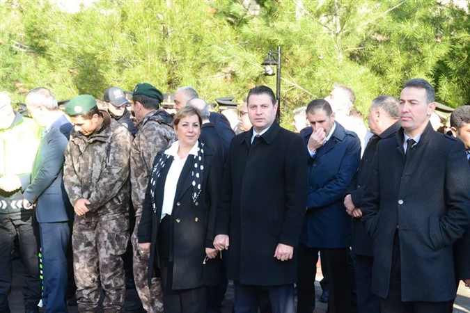 Serpil Saraçoğlu Tekirdere Şehitlik Anıtında Düzenlenen Programa Katıldı.