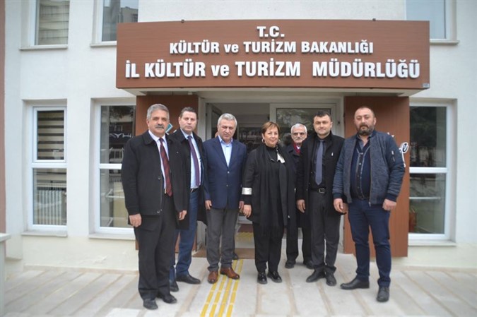 Serpil Saraçoğlu'ndan İl Kültür ve Turizm Müdürlüğü'ne Ziyaret