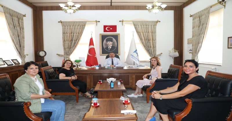 Sinop, Amasya ve Merzifon CHP Kadın Kolları Başkanlarından Merzifon Belediyesine Ziyaret