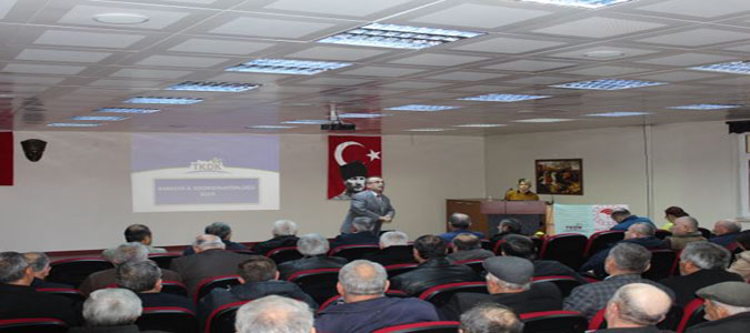 TKDK Gümüşhacıköy Ziraat Odası Üyelerine Yönelik Bilgilendirme Toplantısı Gerçekleştirildi